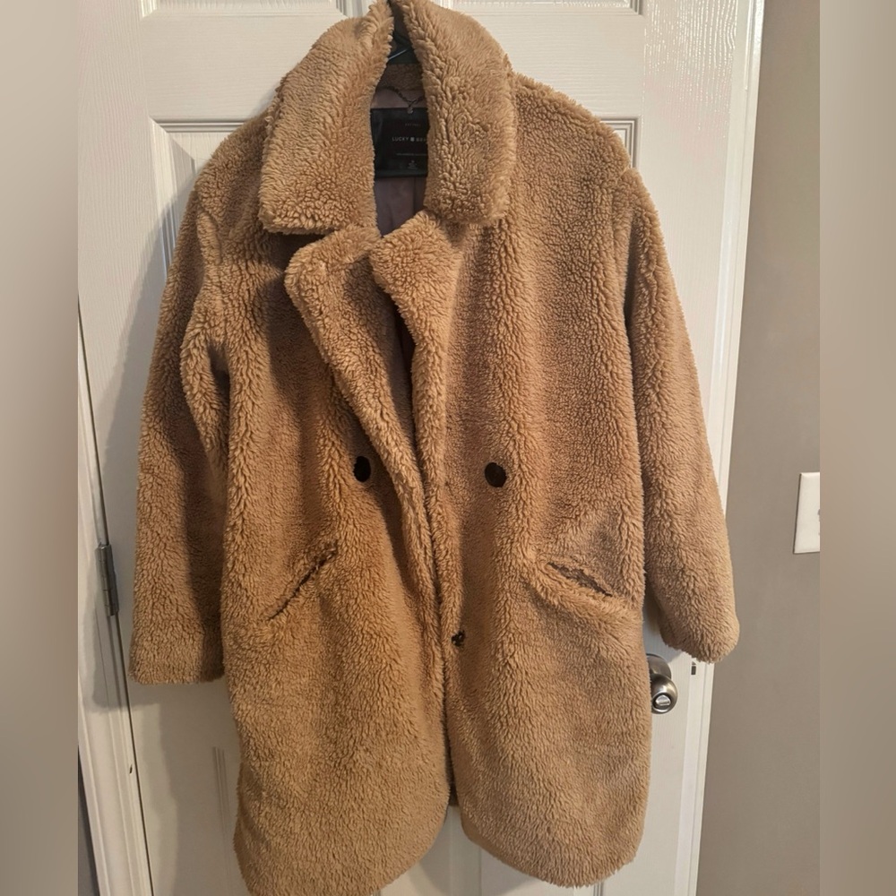 Lucky Brand Teddy Coat- Medium